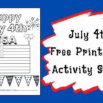 Free july 4th coloring sheet for kids