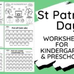 St Patricks day printable coloring sheets and activities worksheets
