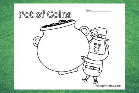 St Patrick Day printable Activity worksheets - helloprintable.com