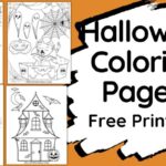 Halloween Coloring sheets free download and print