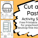Cut and Paste Activity for preschoolers