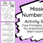 Missing numbers 1-20 worksheets for preschoolers
