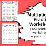 free printable multiplication practice worksheets