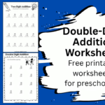 double‑digit addition worksheets – printable math practice for kids
