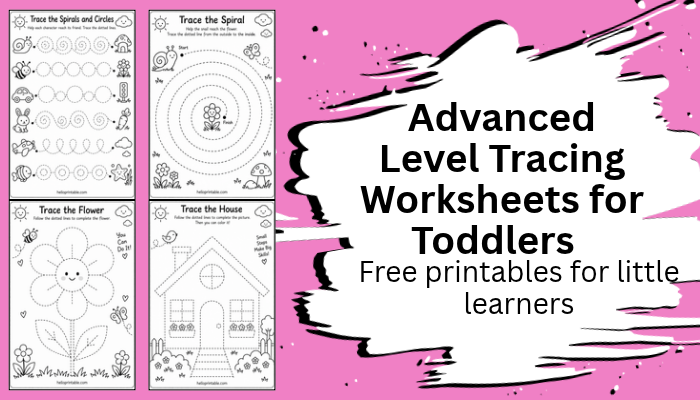 Free Printable Pencil Control Worksheets | Advanced Tracing